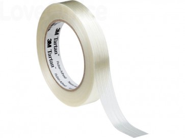 Nastro da imballo Tartan® filamento - 12 mm x 50 m - Beige (conf.6)