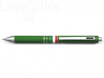 Penna 4 funzioni a scatto Osama Quadra - Verde OD 1024ITG/1 V
