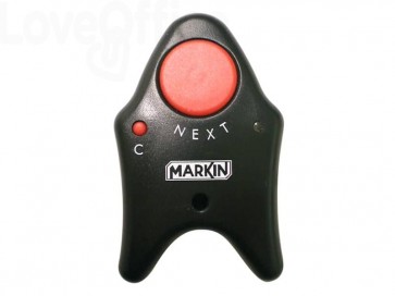 Radiocomando per eliminacode MARKIN 100x60x25mm