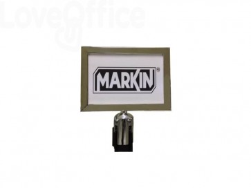 Porta cartello MARKIN orizzontale A4 Y612M200