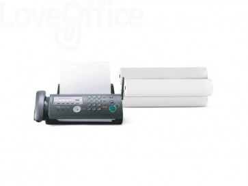 Rotolo fax Rotolificio Pugliese carta termica alta sensibilità - 210 mm x 50 m - foro 25 mm - F21050