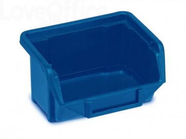 Sistema di contenitori sovrapponibili TERRY Eco Box 110 - un contenitore Blu - 1000420 (conf.3)
