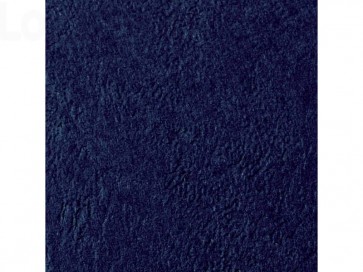 Copertine per rilegatura in similpelle GBC Leathergrain cartoncino goffrato A4 Blu navy (conf.100 copertine)