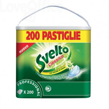 Svelto tablets per lavastoviglie - 7510491 (conf.200 pastiglie)