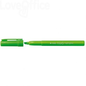 Evidenziatori Tratto Fluo punta a scalpello 1-5 mm Verde - 733002 (conf.12)