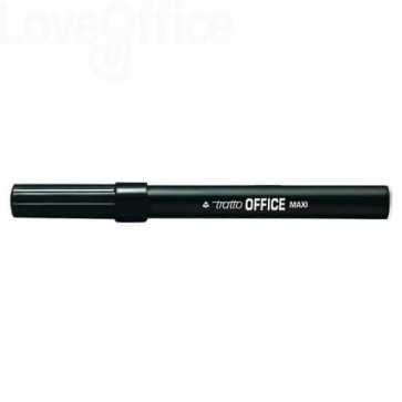 471 Pennarelli neri Tratto Office Maxi punta conica 2 mm (conf.12) 2.96 -  Cancelleria e Penne - LoveOffice®