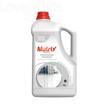 Detergente sgrassatore per pavimenti Matrix 5 kg XM020