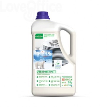 Detergenti lavapiatti Green Power Sanitec 5 kg 3104