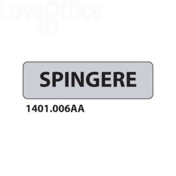 Cartello "Spingere" 1401.006AA