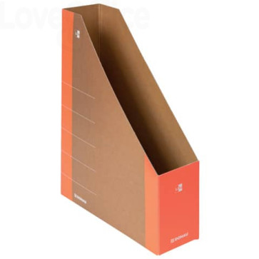 Portariviste in cartone formato A4 dorso 5 cm Donau arancione