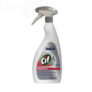 Detergente anticalcare per il bagno CiF 2in 1 750 ml