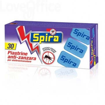 Piastrine per antizanzare elettrico Spira - piastrine 10254 (conf.30)