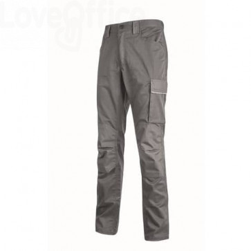 Pantalone da lavoro Meek U-Power Grigio acciaio - 6 tasche - Taglia - XXL - HY179GI MEEK 2XL