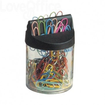 451 Fermagli Graffette Colorati Leone Color Dell'Era - Barattolo calamitato  - N 4 - 32 mm - FXM4 (conf.60) 4.07 - Cancelleria e Penne - LoveOffice®
