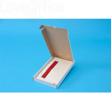 Buste adesive sul retro per spedizione Methodo C6 - 162x120 mm Trasparente - con scritta doc enclosed - X100611 (conf.100)