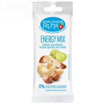 Snack monoporzione. Energy Mix Semplicemente Frutta 30 gr EUR032G7
