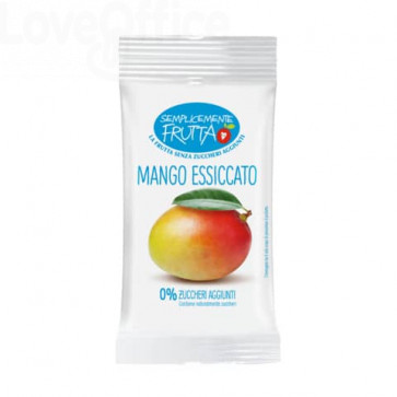Snack monoporzione Mango essiccato Semplicemente Frutta - 25 gr EUR032L2