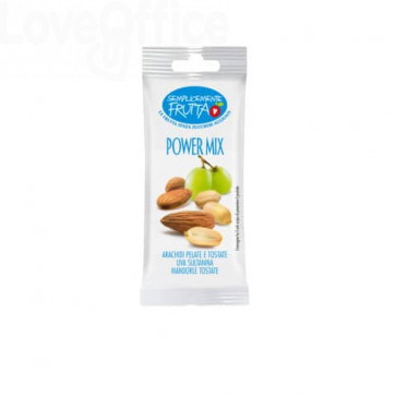 Snack monoporzione - Power Mix di frutta secca ed essicata - Semplicemente Frutta 30 gr - EUR032G8