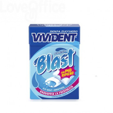 Chewing Gum Vivident Blast Blu - Senza zucchero - Perfetti Ice mint 9652200