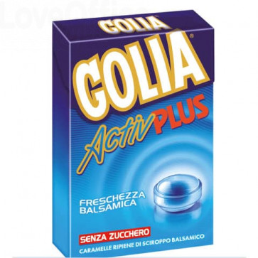 1820 Caramelle Golia Astuccio Blu. Senza zucchero. Perfetti Active Plus  9728100 3.84 - Cibo e Bevande - LoveOffice®