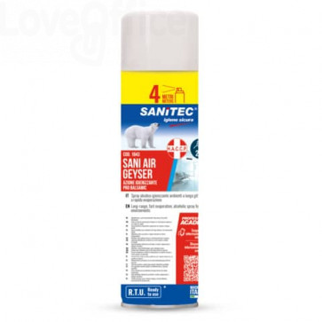 Spray Sanitec Sani Air Geyser Pro Balsamic alcolico per ambienti - 500 ml