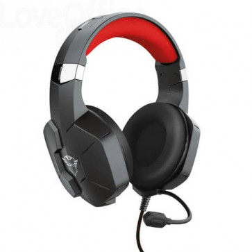 Cuffie gaming Trust GXT323 CARUS - over-ear - Nero