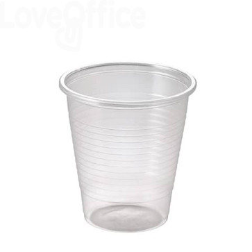 Bicchieri in PP - 1,9 gr - 170 ml/160 cc - ø70 mm - FlexiCup Trasparente - 61739 (conf.100)