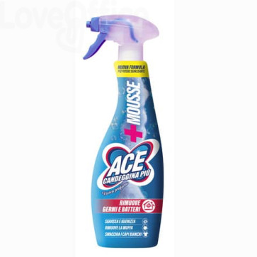 Candeggina Ace Più spray mousse - 800 ml Fresco profumo