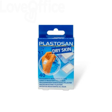 Cerotti Trasparenti impermeabili Plastosan Dry skin - assortiti - CER041 (conf.40)