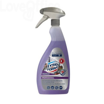 Detergente disinfettante 2 in 1 SafeGuard Professional Lysoform 750 ml