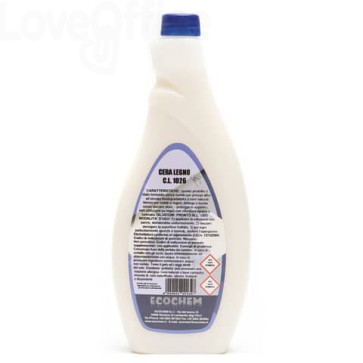 Detergete Cera Legno per mobili C.L. 1026 Ecochem 750 ml 0310260M7506500