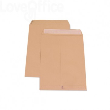 Buste a sacco con strip Pigna - avana - 19x26 cm - 100 g/mq - strip - 0655116 (conf.500)
