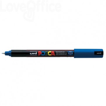 476 Pennarello Uniposca a tempera - Uniposca Blu Uni-Ball - punta tonda -  0,7 mm 2.40 - Cancelleria e Penne - LoveOffice®