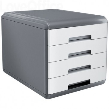 Accessori Da Scrivania µm Desk Arda - Cassettiera - 29,5x38,5x28,2 cm - Bianco - 18P4Pb