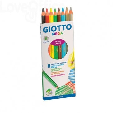 Giotto - Be-bè, Set di matite colorate maxi