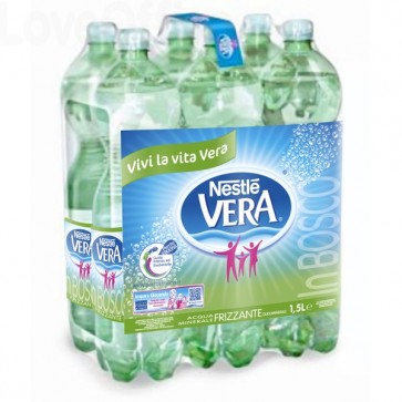 Acqua Vera frizzante - Nestlé in Bosco - 1,5 litri (conf.6)