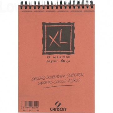 Album schizzo - XL - Canson - A3 - 120 fogli - Bianco Avorio90 g/m² - 200787115