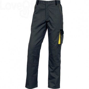 Pantaloni da lavoro Delta Plus DMPAN - Grigio/Giallo - L