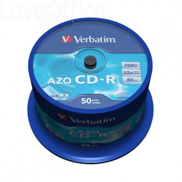 CD Verbatim - CD-R - Spindle - 52x - 43343 (conf.50)