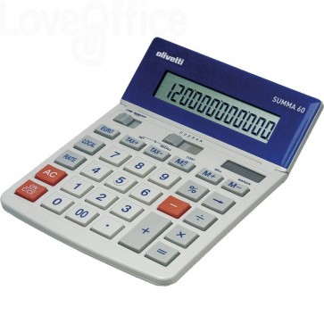 Calcolatrice da tavolo Summa 60 Olivetti - B9320 000