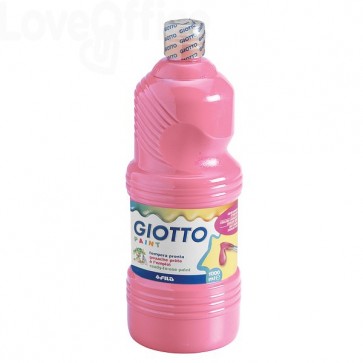 Tempera pronta GIOTTO - Rosa - 1000 ml - 533406