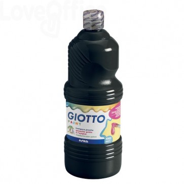 Tempera pronta GIOTTO - Nero - 1000 ml - 533424