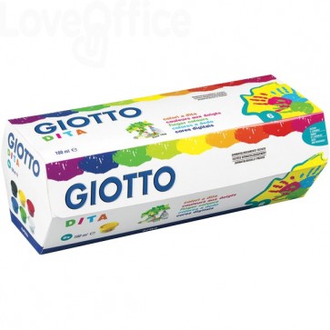 Colori a dita GIOTTO - 100 ml (conf.6)