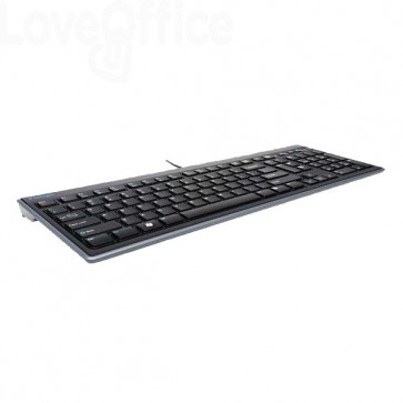 Slimtype Keyboard Kensington - tastiera Advance Fit ultrasottile Nera - K72357IT