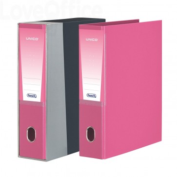 registratore con custodia rosa