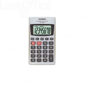 Calcolatrice tascabile 8 cifre HL-820VA Casio - HL-820VA