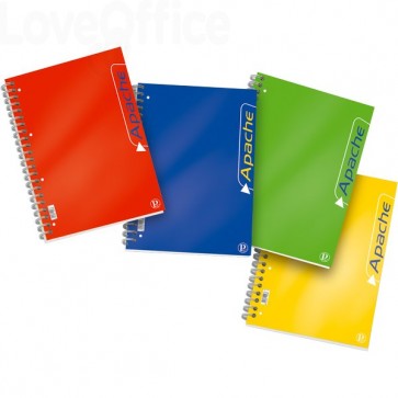 364 Quaderni A Spirale Apache Pigna A4 5 Mm 140 Fogli Conf 3 12 63 Cancelleria E Penne Loveoffice