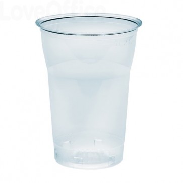 Bicchieri in plastica Trasparente Diamant DOpla - 350 cc (conf.50)