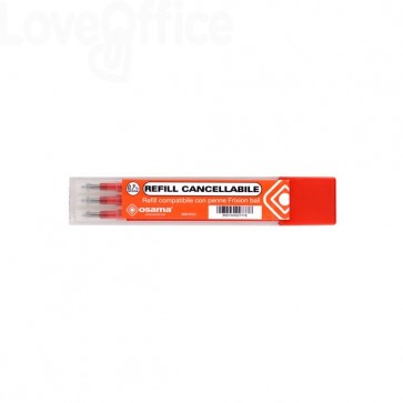 Refill Osama - Rosso - 0,7 mm - OW 10136 R (conf.3)
