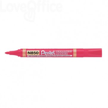 473 Pentel N850 Pennarelli indelebili rossi - linea Amiko - tonda - 2 mm  (conf.12) 11.35 - Cancelleria e Penne - LoveOffice®